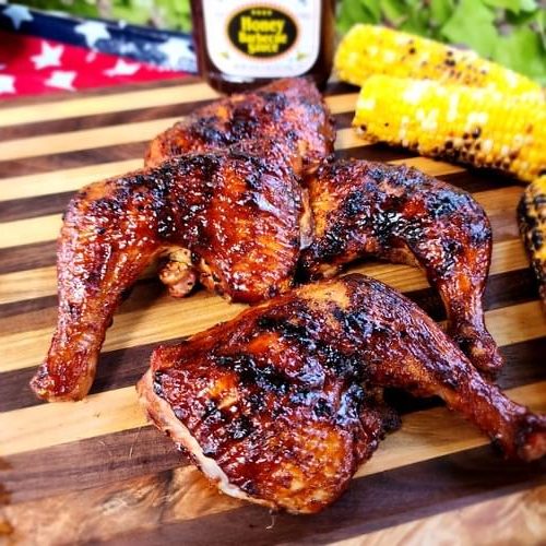 How to Grill Chicken Leg Quarters on Charcoal Grill