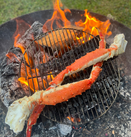How to Grill Crab Legs on a Charcoal Grill