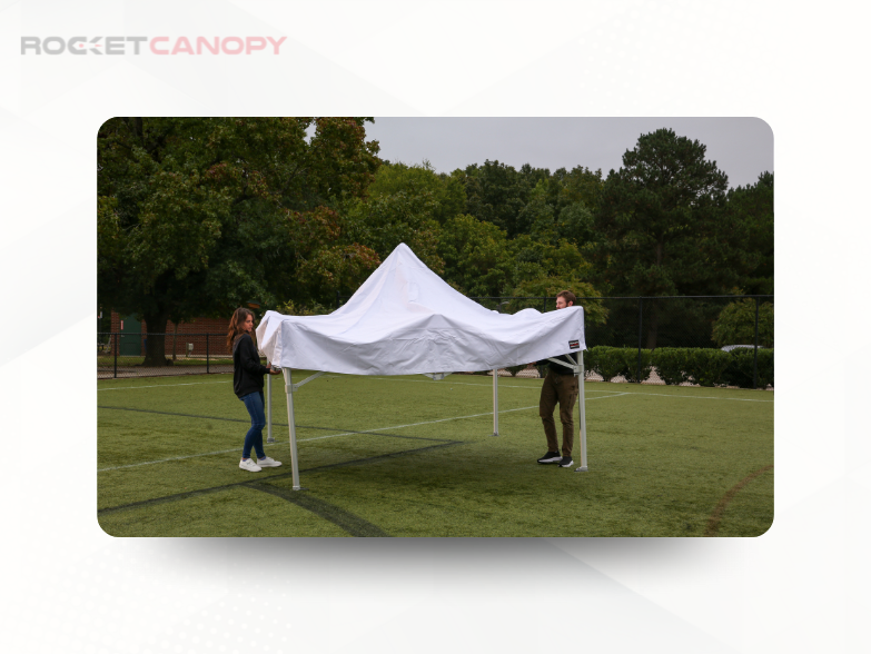 How to Hold down a Canopy Tent on Concrete