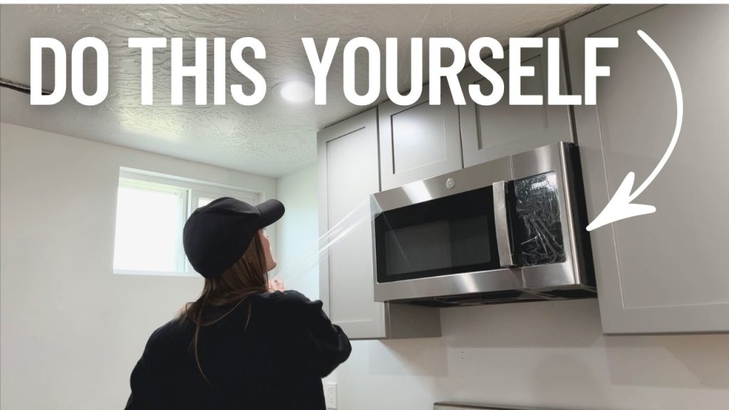 How to Install above Range Microwave Oven