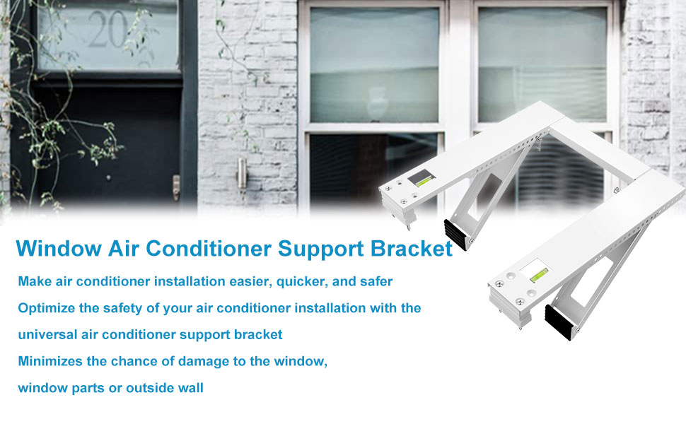 How to Install Air Conditioner Support Bracket