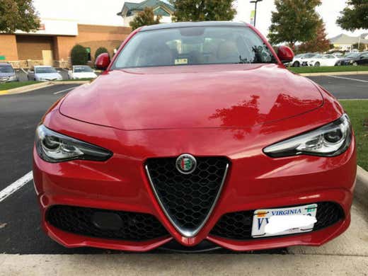 How To Install Front License Plate On Alfa Romeo Giulia