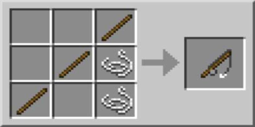 How to Make a Fishing Rod in Mc