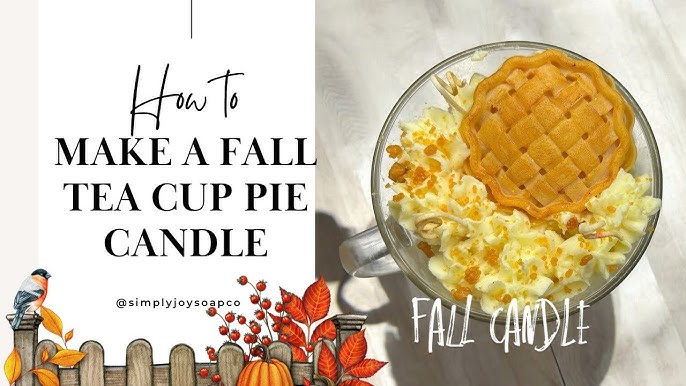 How to Make a Tea Cup Candle