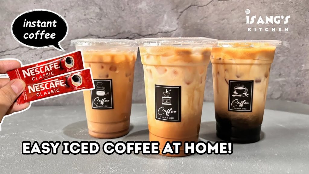 How to Make an Iced Latte With Instant Coffee