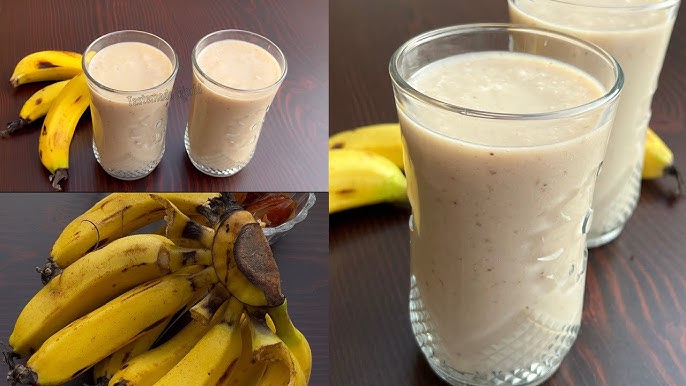 How to Make Banana Shake Without Ice Cream