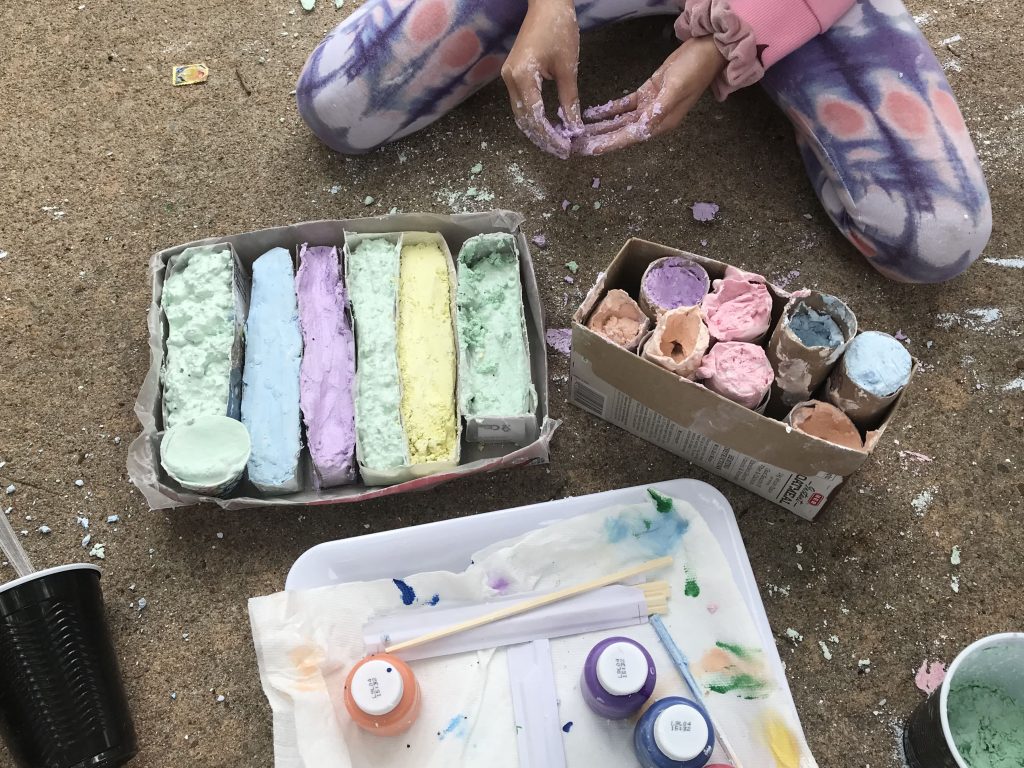 How to Make Ice Chalk