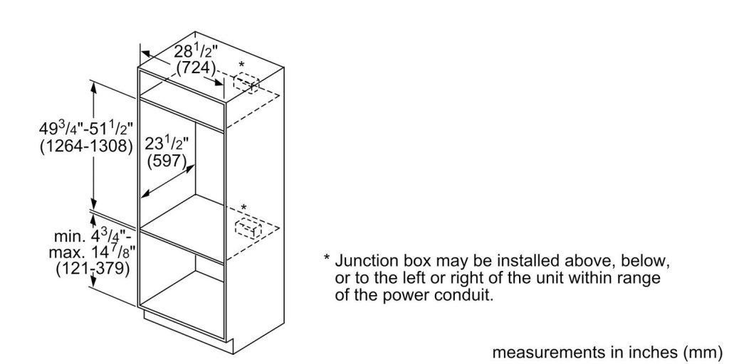 How to Measure for Double Wall Oven