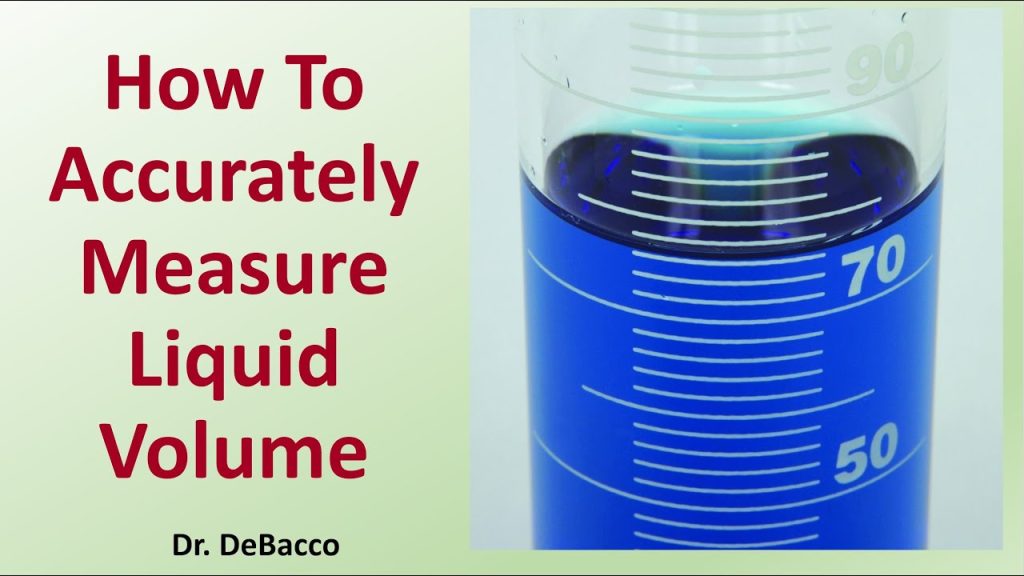 How to Measure Liquid