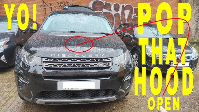 How to Open Hood on Range Rover