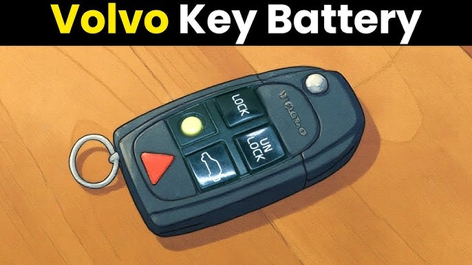 How To Open Volvo Key Fob