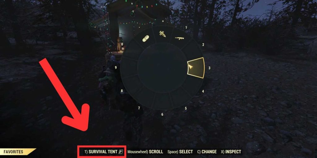 How to Place Survival Tent Fallout 76