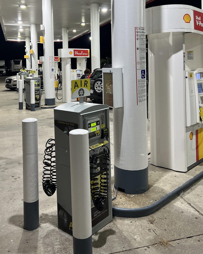 How to Pump Car Tires at Gas Station