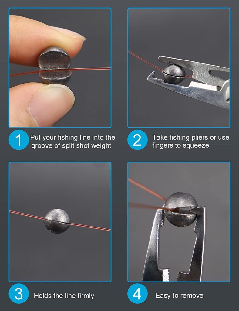 How to Put a Weight on Fishing Line