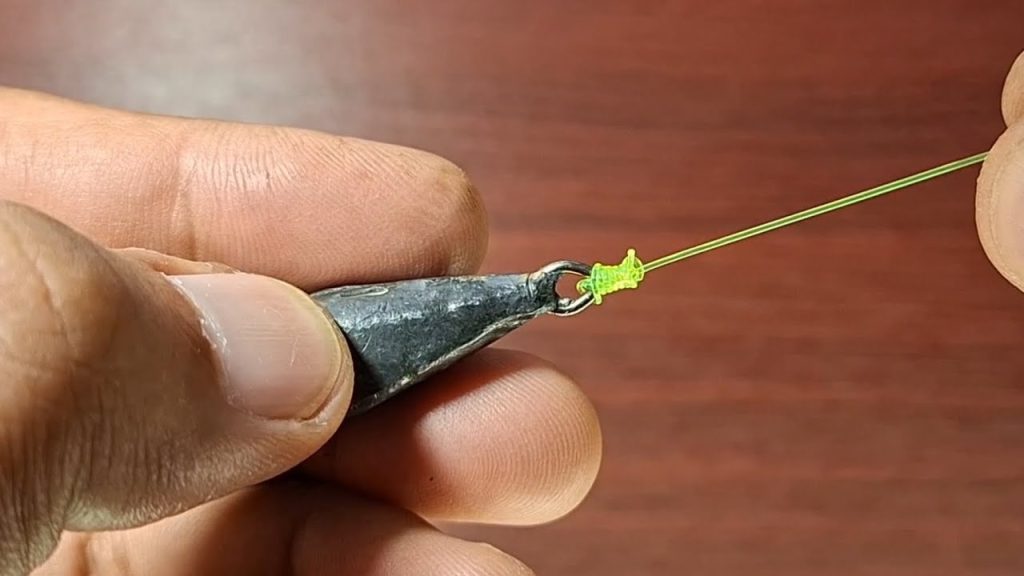 How to Put Weights And Hooks on a Fishing Line