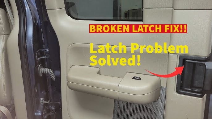 How To Repair Rear Door Latch Ford F150