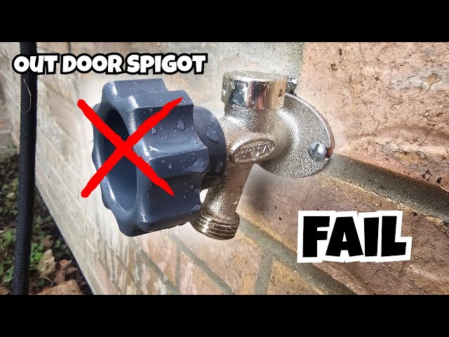 How to Replace a Garden Hose Faucet