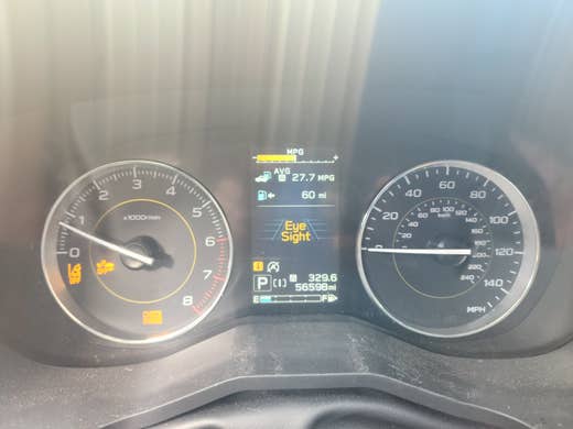 How To Reset Eyesight Subaru