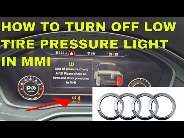 How To Reset Loss Of Pressure Audi