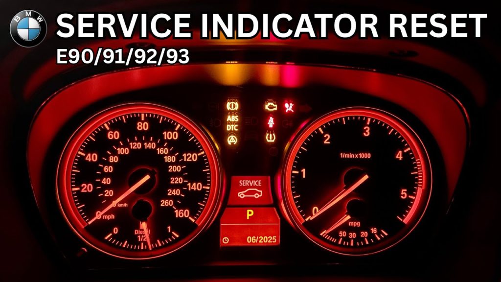 How To Reset Service Light Bmw 5 Series