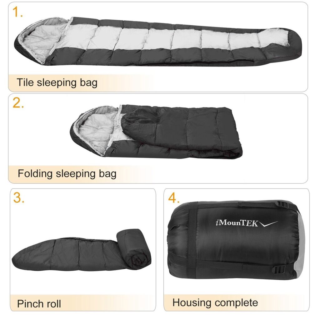 How to Roll Up Mummy Sleeping Bag