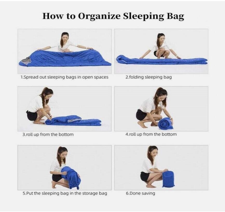 How to Roll Up Sleeping Bag