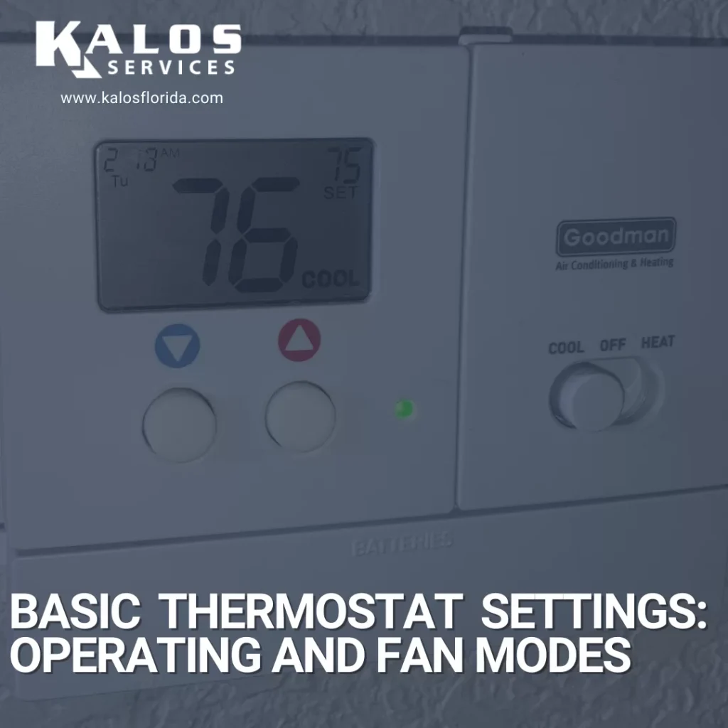 How to Set the Air Conditioner Thermostat