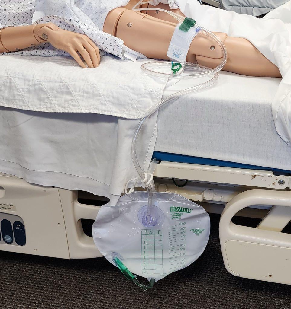 How to Sleep With a Catheter Bag