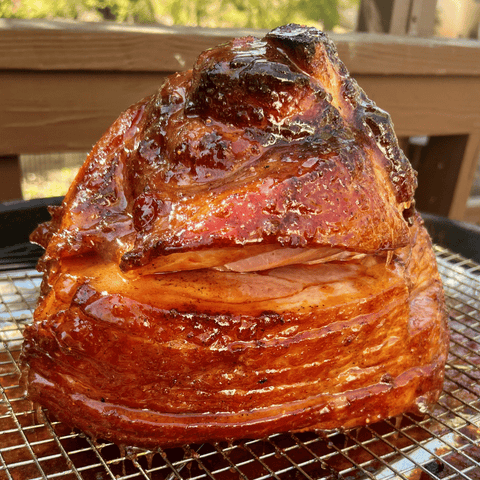 How to Smoke a Ham on a Charcoal Grill