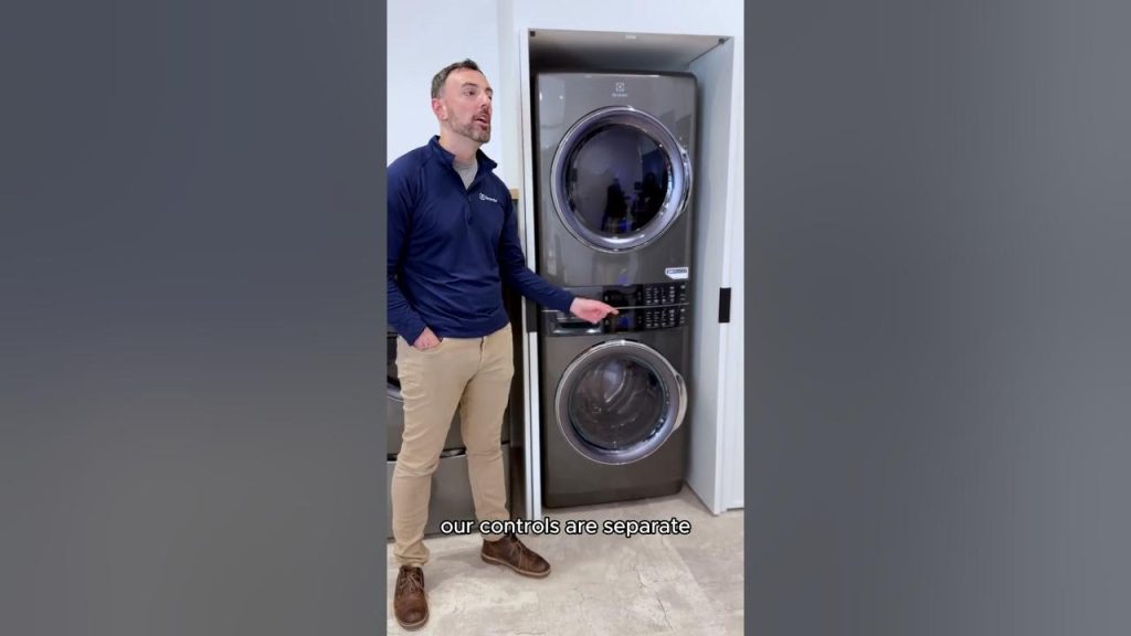 How to Stack Electrolux Washer And Dryer