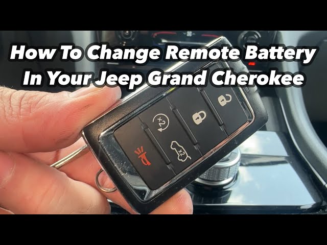 How To Start Jeep Grand Cherokee With Key