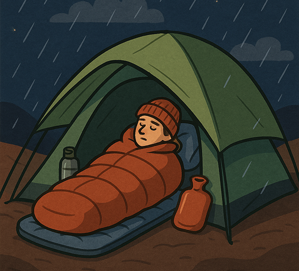 How to Stay Warm in a Tent