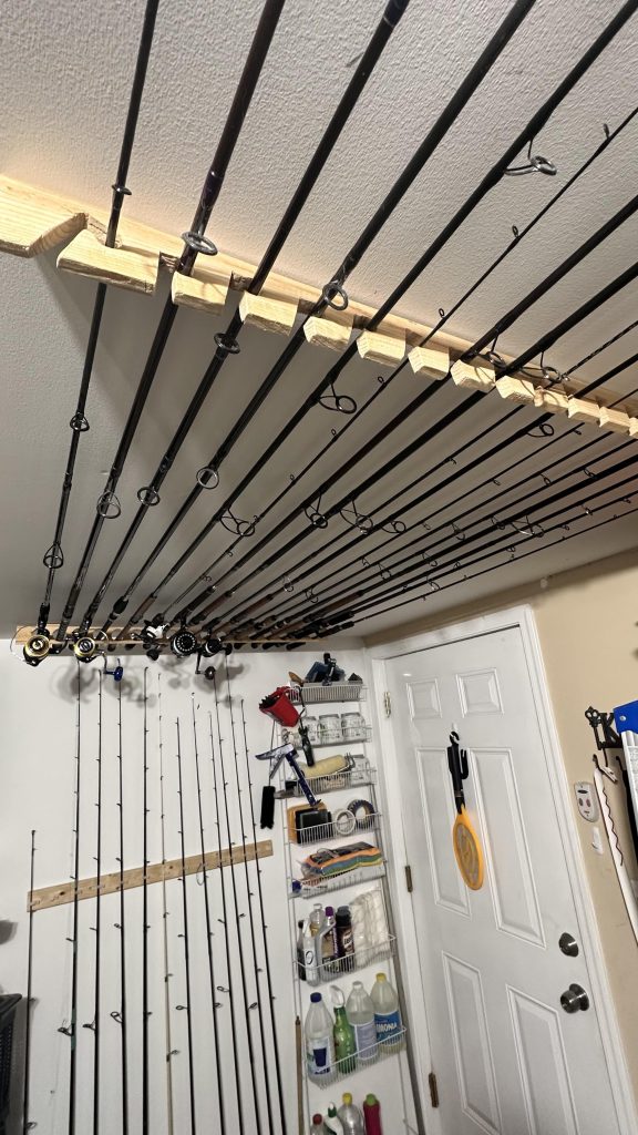 How to Store Fishing Rods in Garage