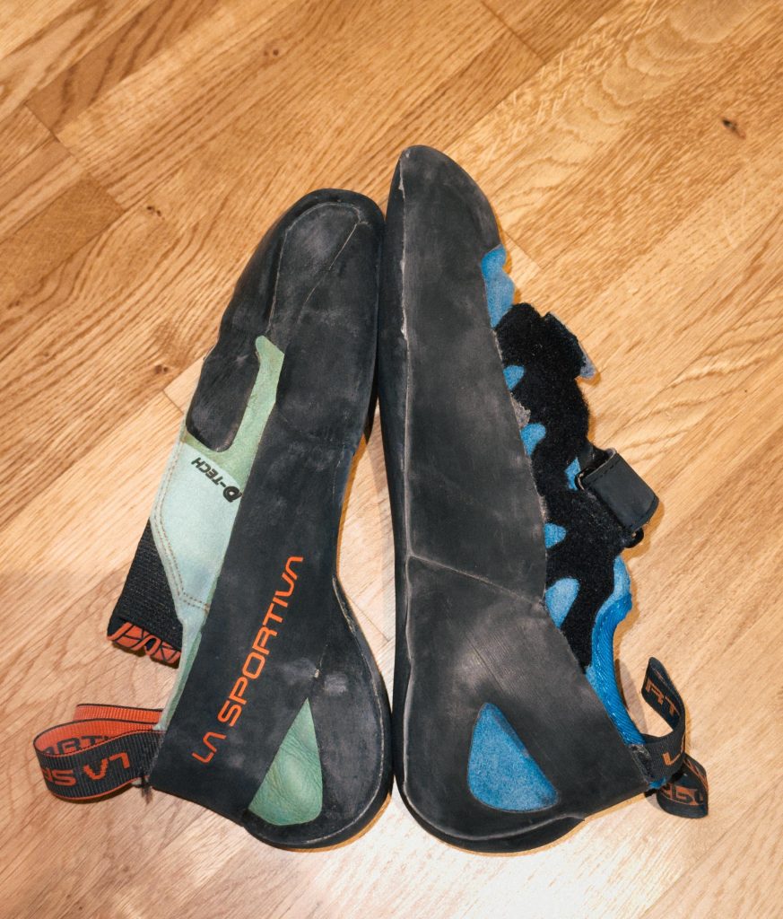 How to Stretch Climbing Shoes