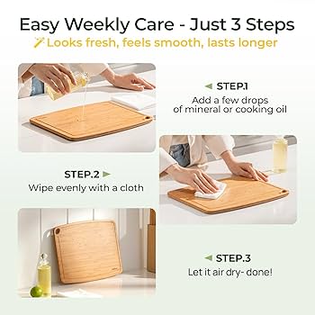 How to Take Care of Bamboo Cutting Board