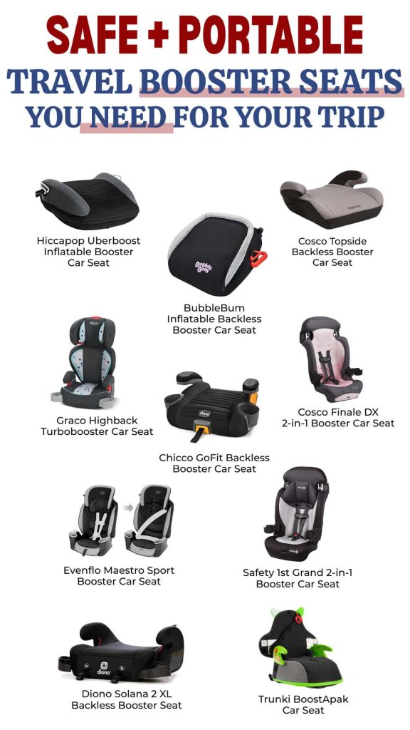 How to Travel With Booster Seats