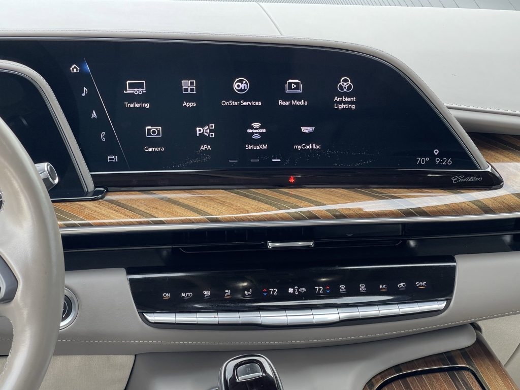 How To Turn Display Back On Cadillac Escalade