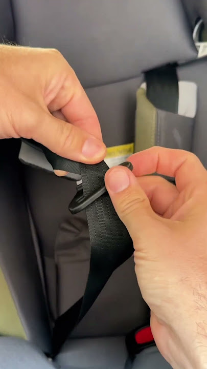 How to Untwist a Car Seat Belt
