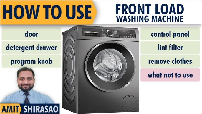 How to Use a Washer Dryer