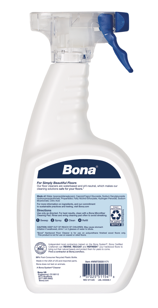 How to Use the Bona Hardwood Floor Cleaner