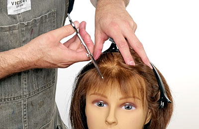How to Use Thinning Shears on Bangs