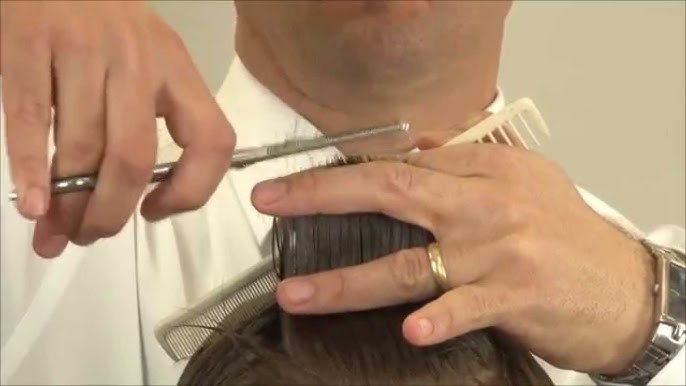 How to Use Thinning Shears on Men