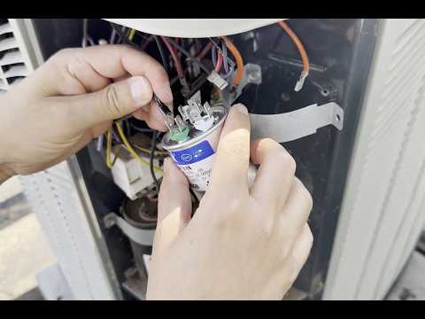 How to Wire a Capacitor on an Air Conditioner