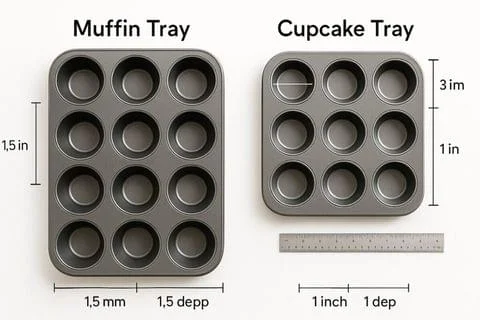 Is a Muffin Tin the Same As a Cupcake Tin