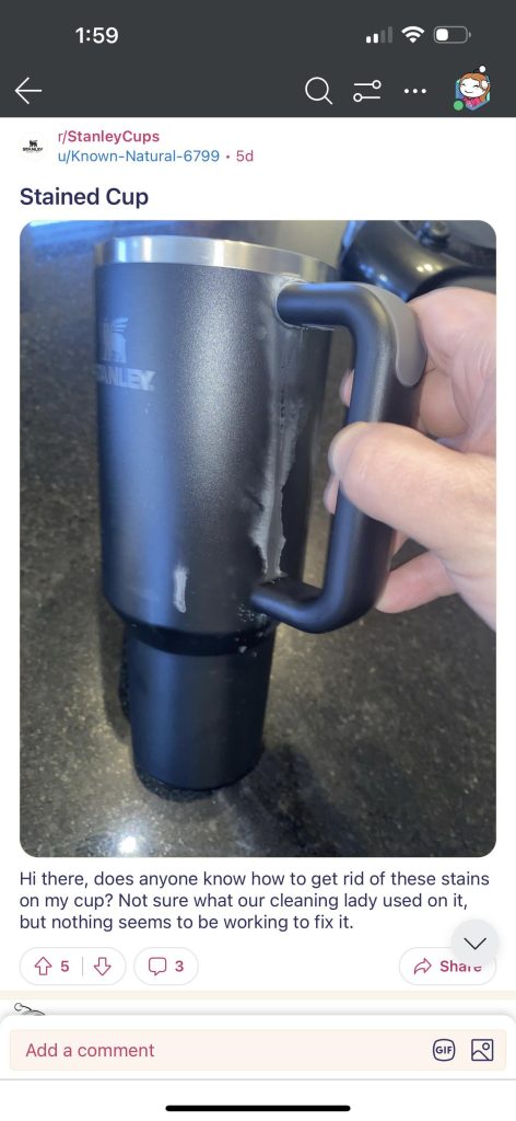 Is a Stanley Cup Dishwasher Safe