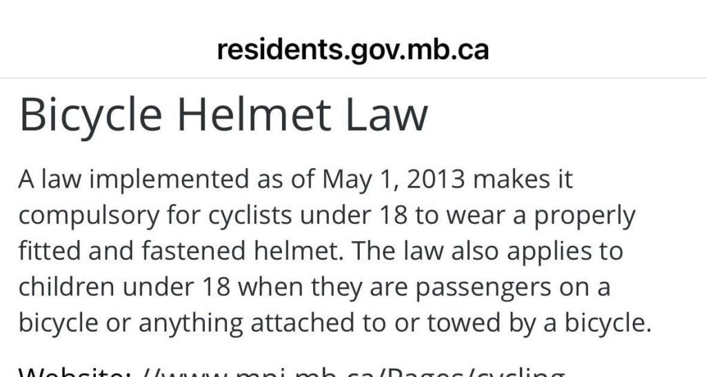 Is It a Law to Wear a Bike Helmet
