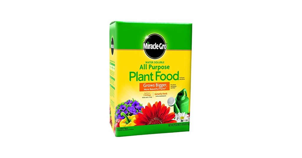 Is Miracle Gro Plant Food Good
