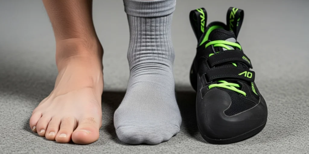 Should You Wear Socks With Climbing Shoes
