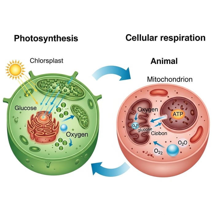What Converts Food into Energy in Plant And Animal Cells