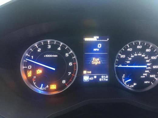What Does The Blue Light Mean On A Subaru